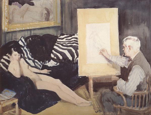 Sir William Orpen The Model